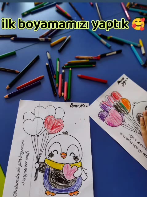 🖍️ İlk boyamamızı yaptık